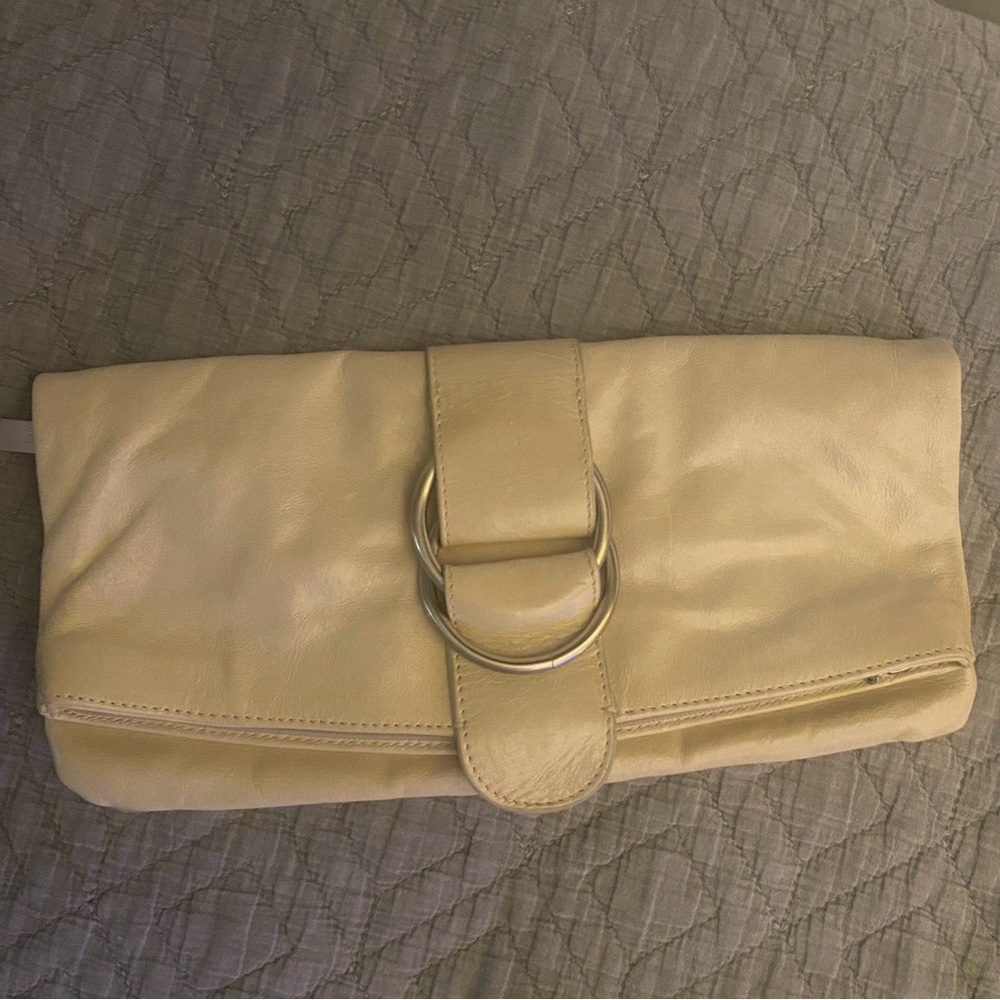 Elegant Cream Clutch Bag